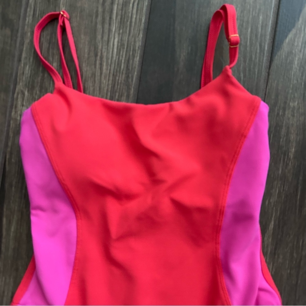 Wilo The Label Color Block One Piece Swimsuit In … - image 2